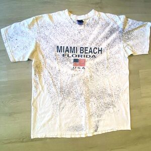 Vintage 90s Jordan Miami Beach Tshirt